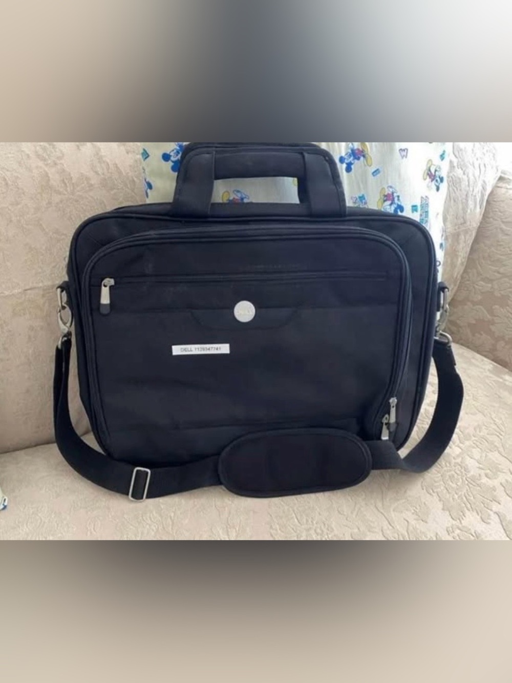 Dell Black Laptop Briefcase Shoulder Bag - Unbranded Used Good Condition